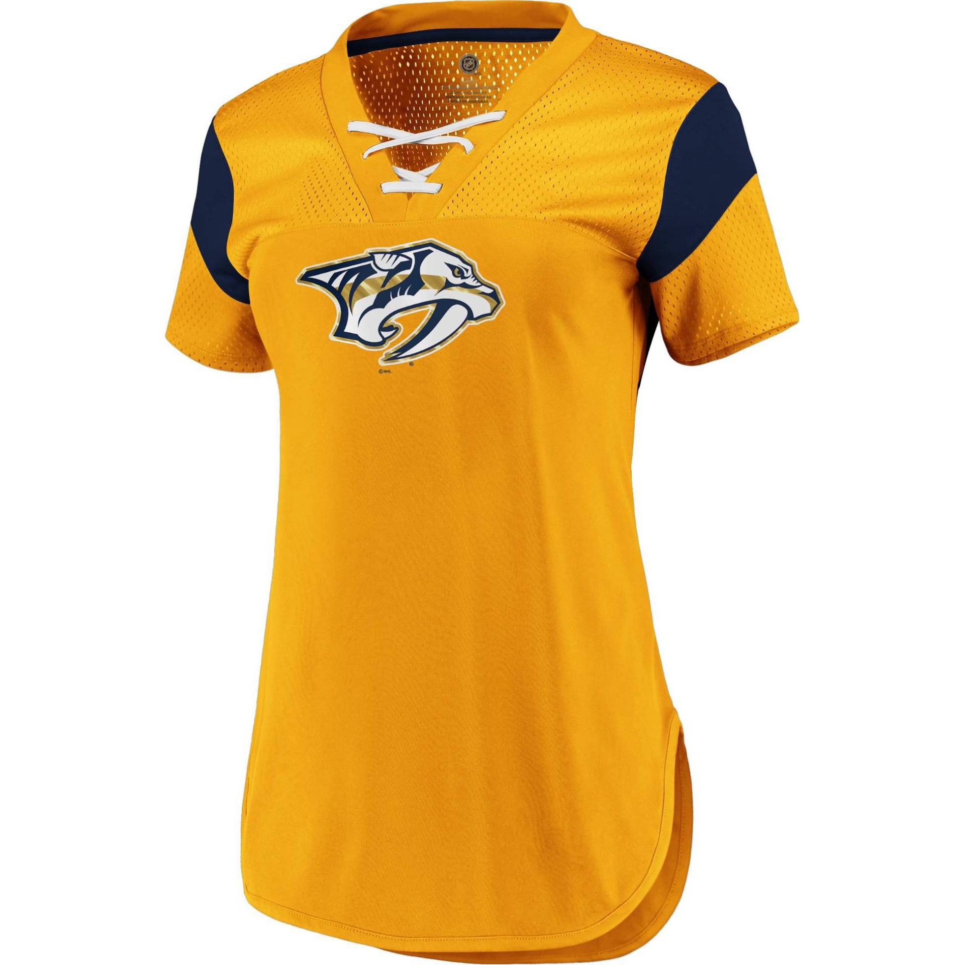 slide 1 of 3, NHL Nashville Predators Women's Fashion Jersey - XL, 1 ct