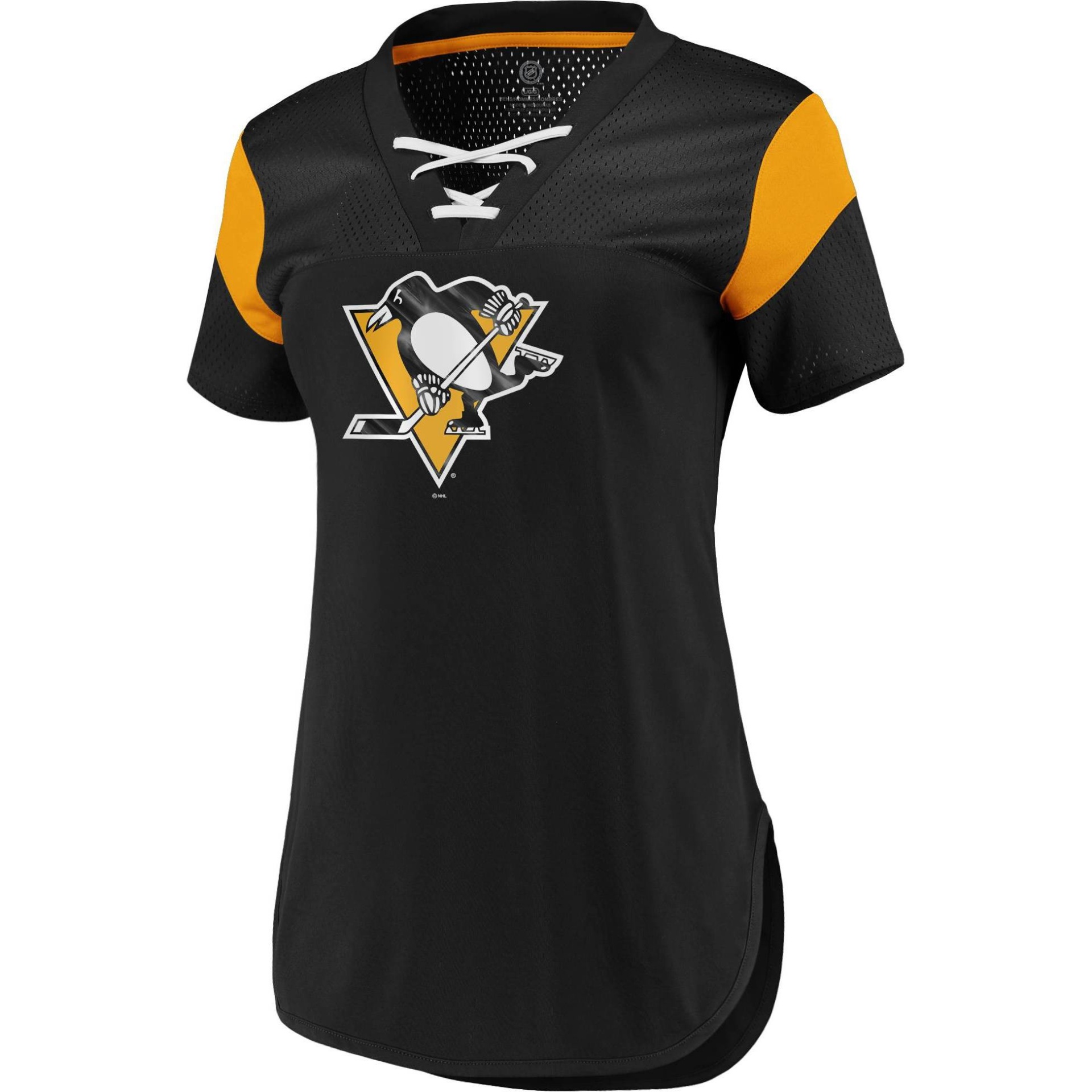 slide 1 of 3, NHL Pittsburgh Penguins Women's Fashion Jersey - XL, 1 ct