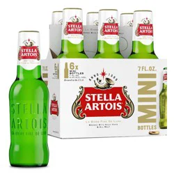 Stella Artois Premium Lager Beer - 6pk/7 fl oz Bottles
