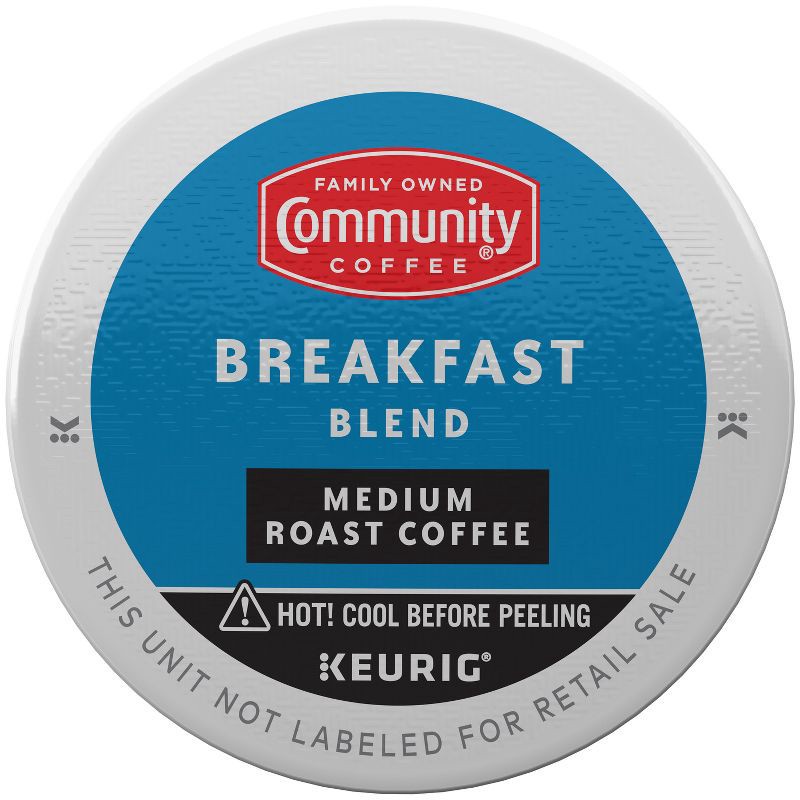 slide 3 of 4, Community Coffee Breakfast Blend Medium Roast Coffee - Single Serve Pods - 24ct, 24 ct