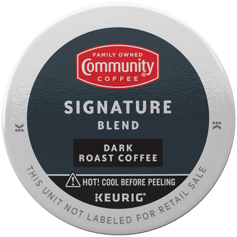 slide 3 of 4, Community Coffee Dark Roast Single Serve Pods - 24ct, 24 ct