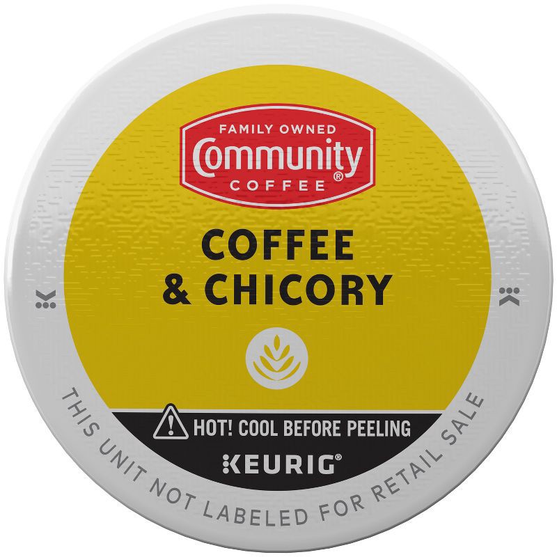 slide 3 of 4, Community Coffee Coffee & Chicory Medium Roast Coffee - Single Serve Pods - 24ct, 24 ct