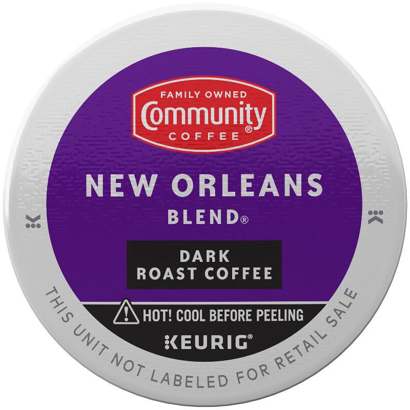 slide 3 of 4, Community Coffee New Orleans Blend Dark Roast Coffee - Single Serve Pods - 24ct, 24 ct