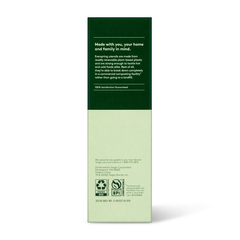 slide 2 of 3, Cutlery Combo Disposable Tableware - 24ct - Everspring™, 24 ct