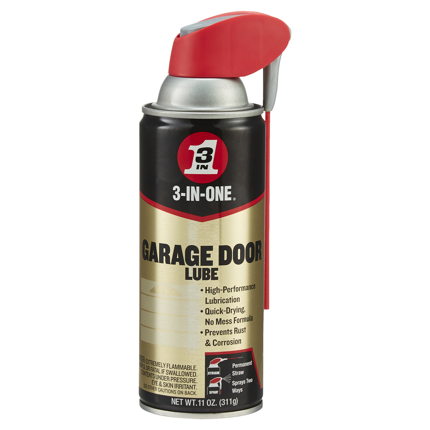 slide 1 of 2, WD-40 3-In-One Garage Door Lube, 11 oz
