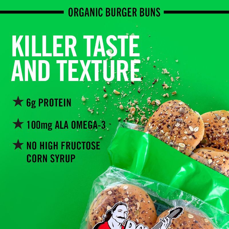slide 2 of 16, Dave's Killer Bread Organic 21 Whole Grain & Seeds Hamburger Buns - 16oz, 16 oz