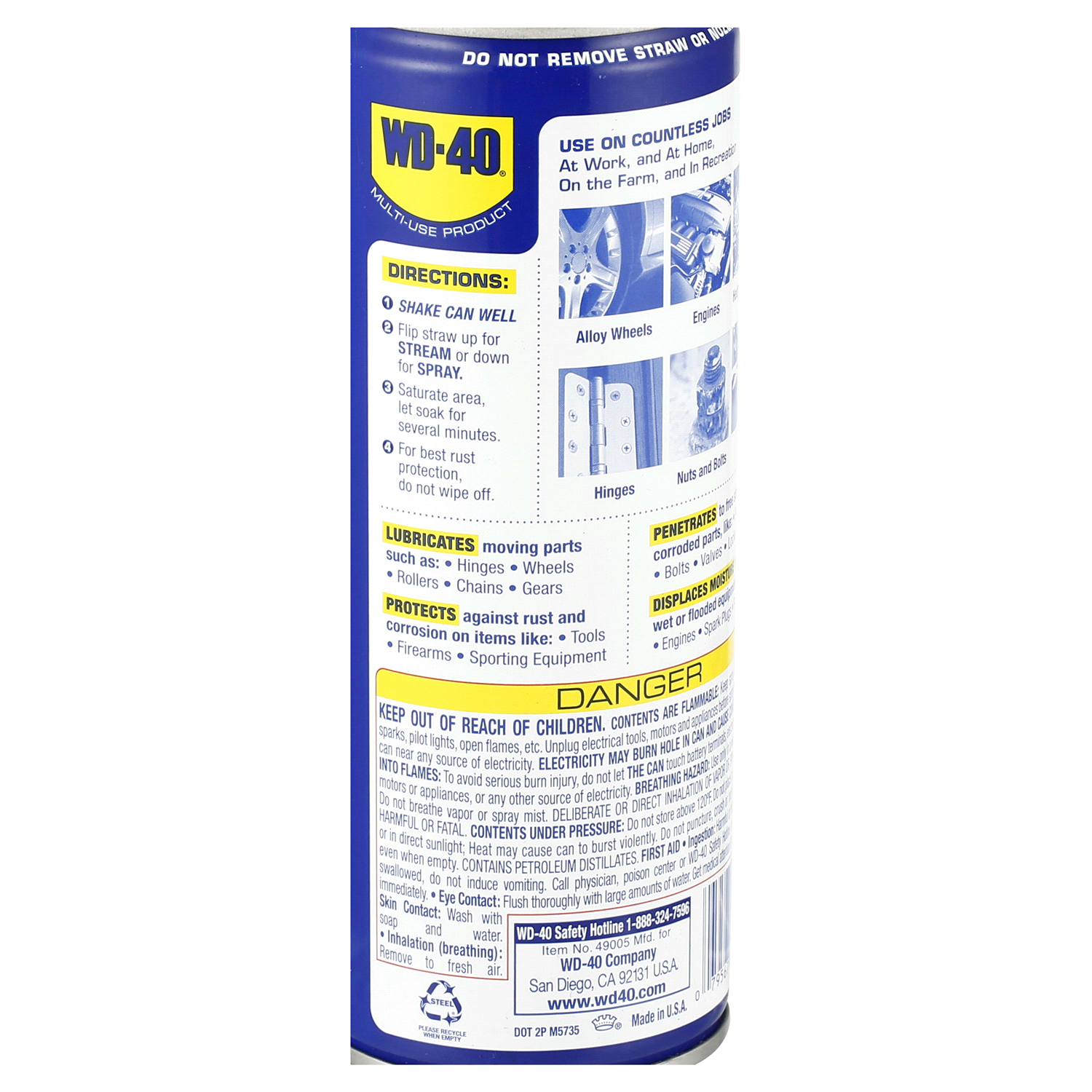 slide 3 of 3, WD-40 Multi-Use Product 12 oz, 12 oz