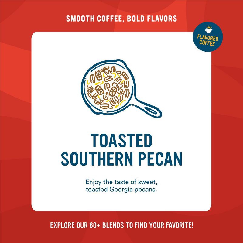 slide 2 of 8, Cameron's Coffee Toasted Southern Pecan Light Roast Coffee Pods - 24ct, 24 ct