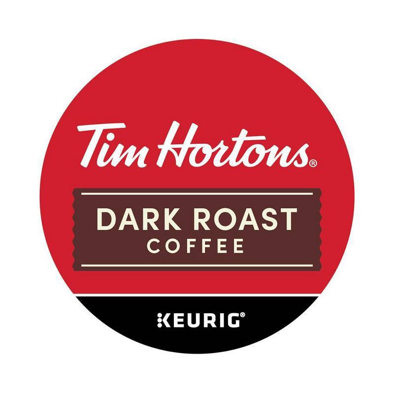 slide 5 of 11, Tim Hortons Dark Roast Coffee Pods - 24ct, 24 ct