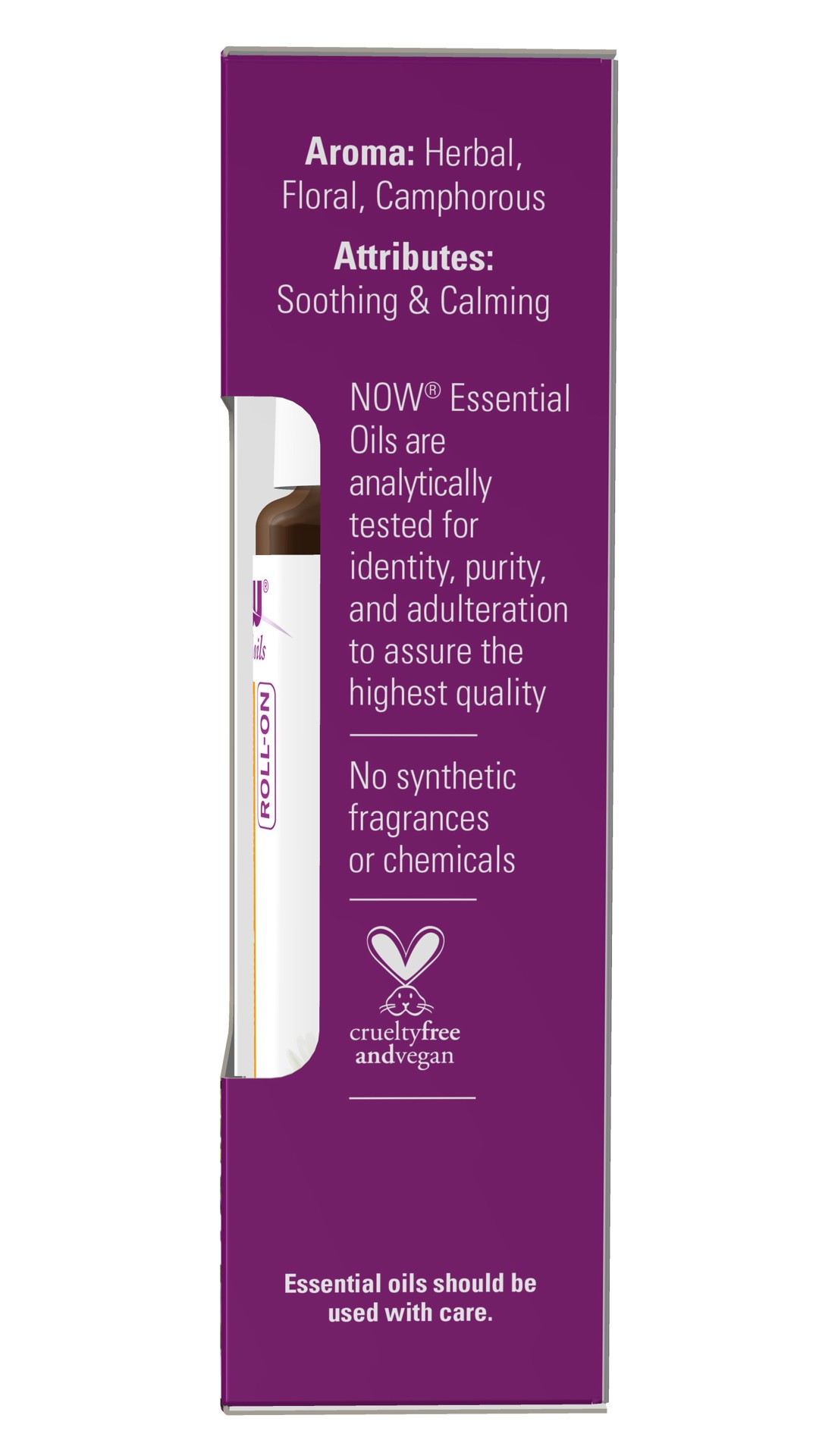 slide 2 of 4, Now Head Relief Essential Oil Blend Roll-On, 10 ml