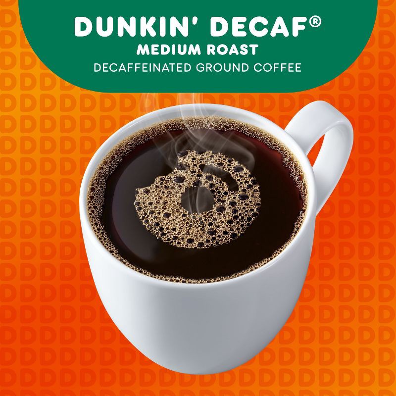 slide 6 of 7, Dunkin' Donuts Dunkin' Dunkin' Decaf Medium Roast Coffee - Keurig K-Cup Pods - 22ct, 22 ct