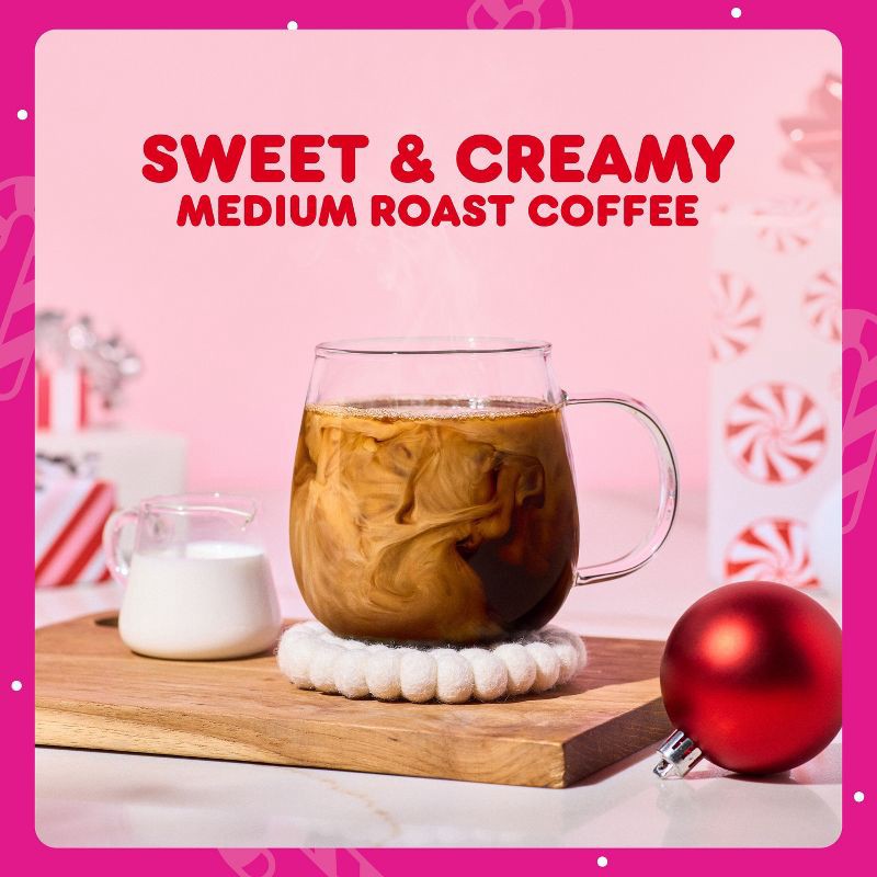 slide 5 of 8, Dunkin' Donuts Dunkin' White Chocolate Peppermint Artificially Flavored Medium Roast Keurig K-Cup Coffee Pods - 22ct, 22 ct