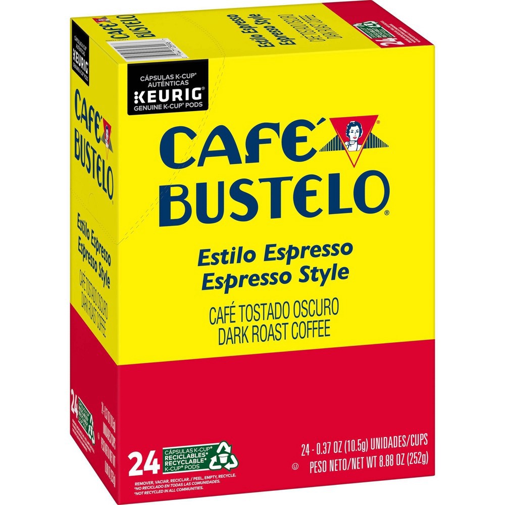 slide 3 of 5, Cafe Bustelo Espresso Dark Roast Coffee Pods - 24ct, 24 ct