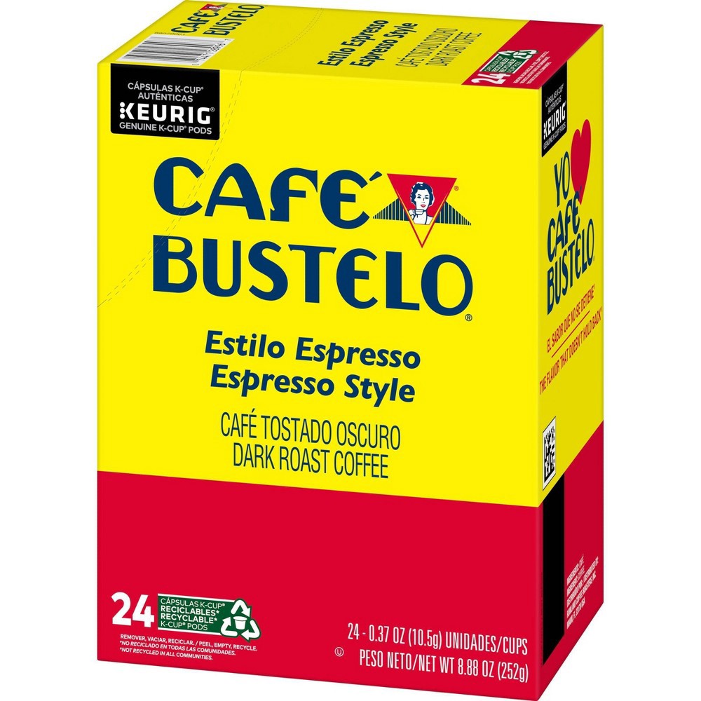 slide 4 of 5, Cafe Bustelo Espresso Dark Roast Coffee Pods - 24ct, 24 ct