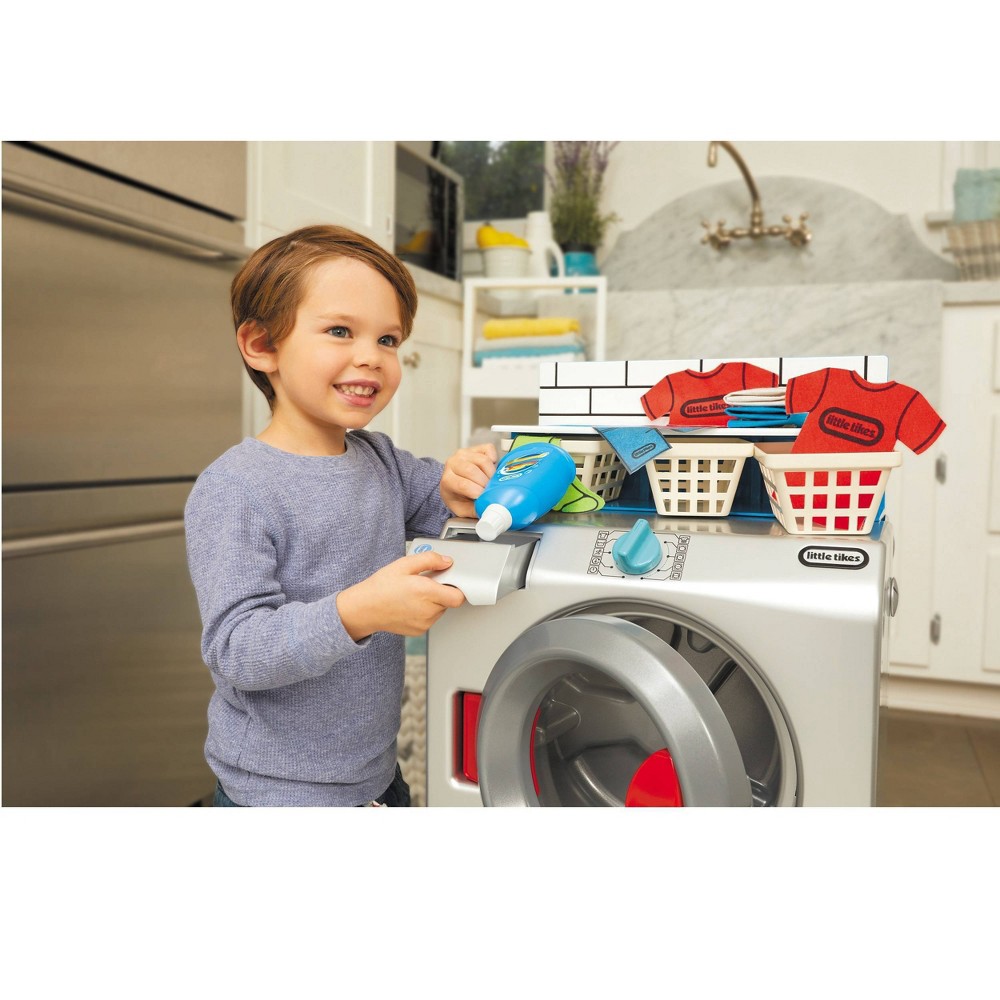 slide 5 of 6, Little Tikes First Real Washer Realistic Pretend Play Appliance, 1 ct