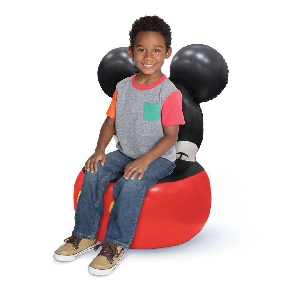 slide 3 of 4, Disney Mickey Mouse Inflatable Chair, 1 ct