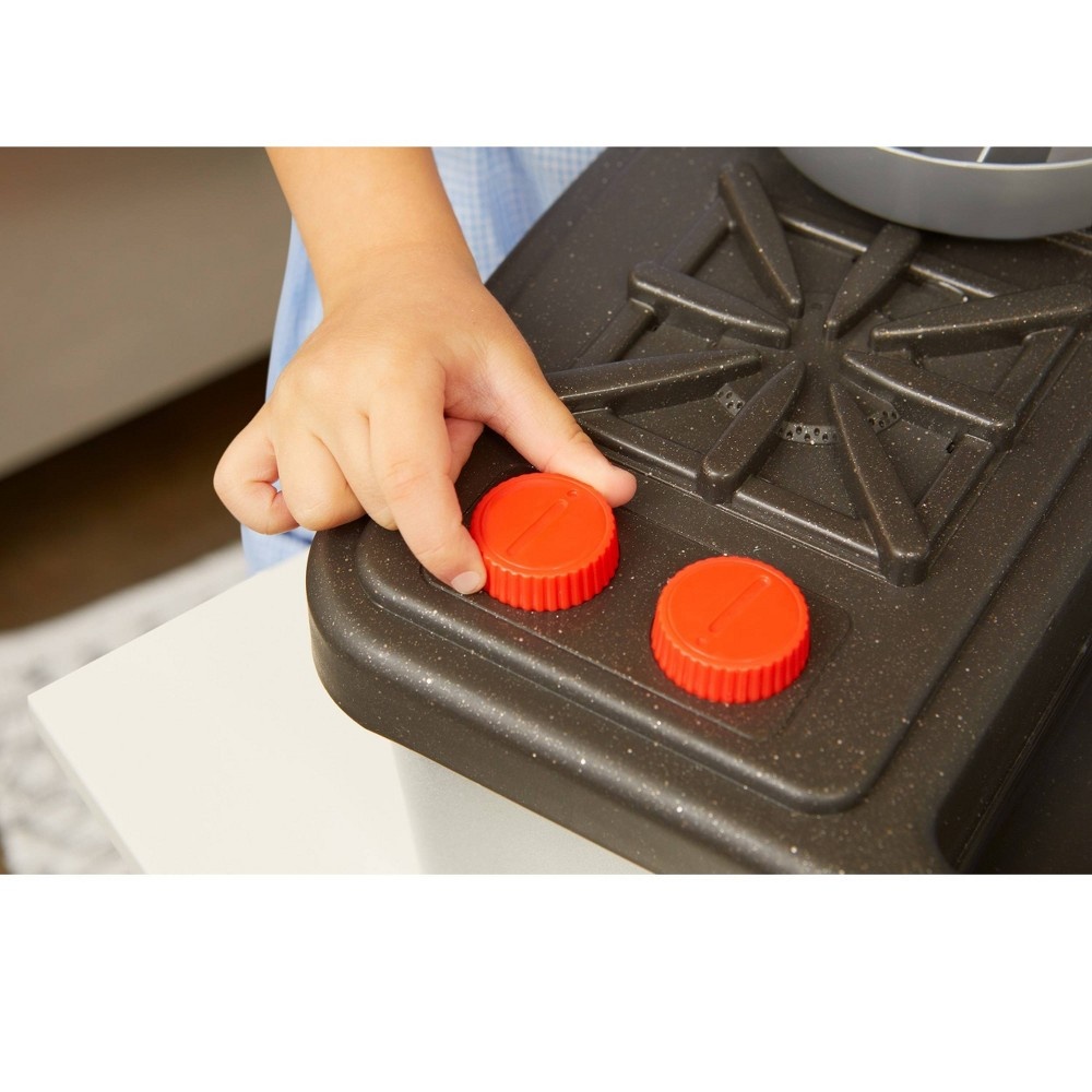 slide 6 of 6, Little Tikes First Real Sink & Stove Realistic Pretend Play Appliance, 1 ct