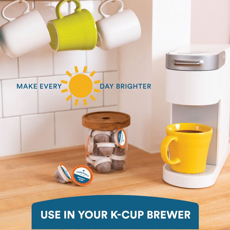 slide 3 of 9, Cameron's Coffee Cameron's Breakfast Blend Light Roast Coffee Pods - 24ct, 24 ct