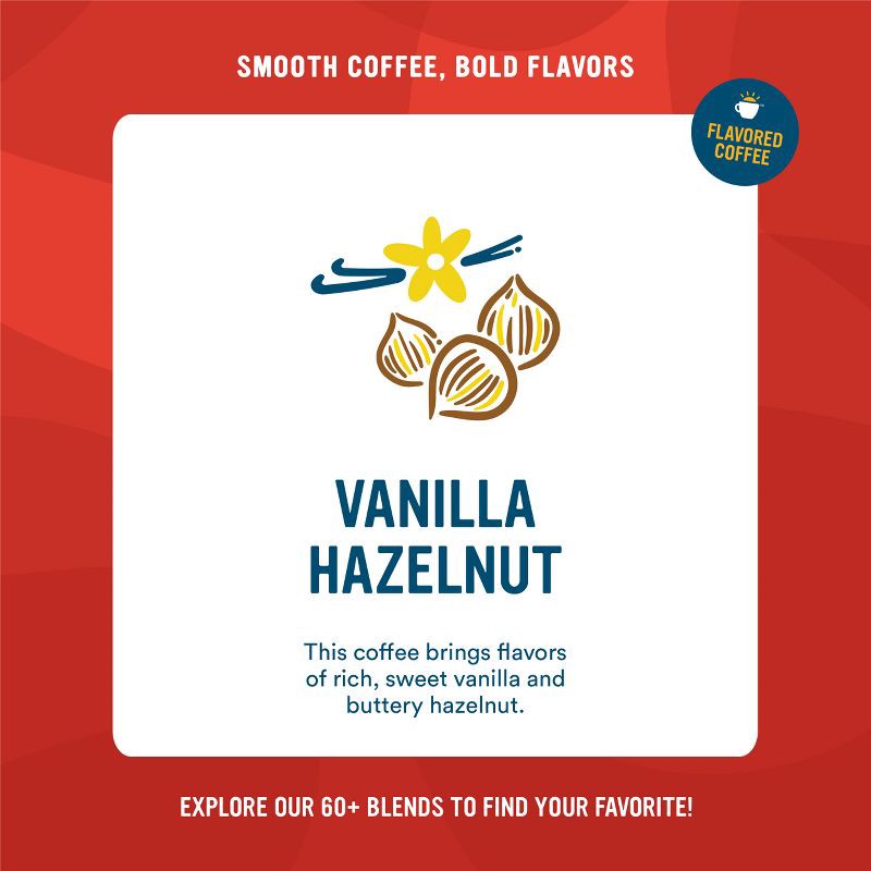 slide 2 of 9, Cameron's Coffee Vanilla Hazelnut Light Roast Coffee Pods - 24ct, 24 ct