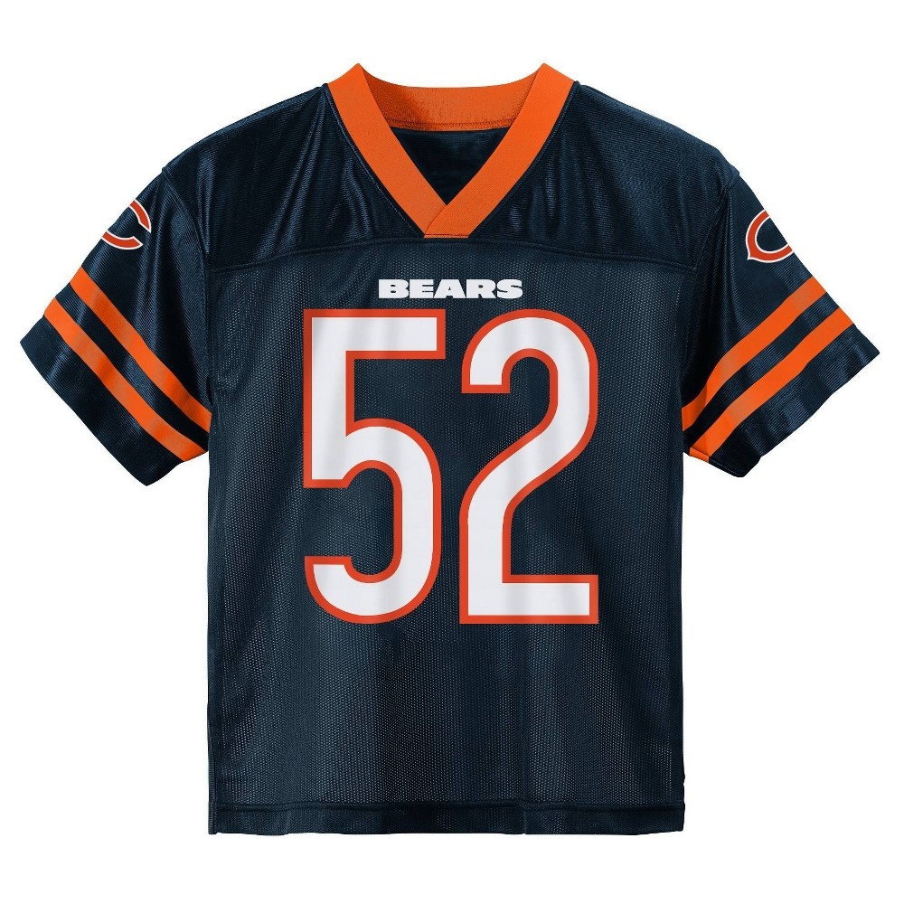 slide 2 of 3, NFL Chicago Bears Boys' Khalil Mack Short Sleeve Jersey - XL, 1 ct