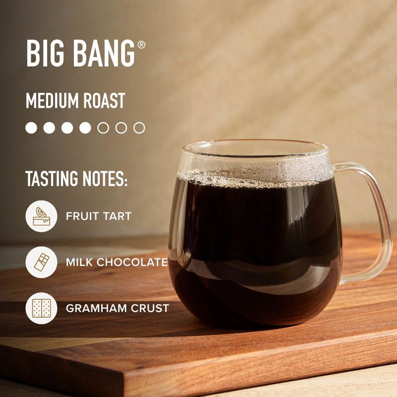 slide 4 of 11, Peet's Coffee Peet's Big Bang Medium Roast Ground Coffee - 18oz, 18 oz