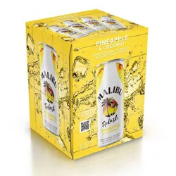 Malibu Splash Pineapple Cocktail - 4pk/12 fl oz Cans