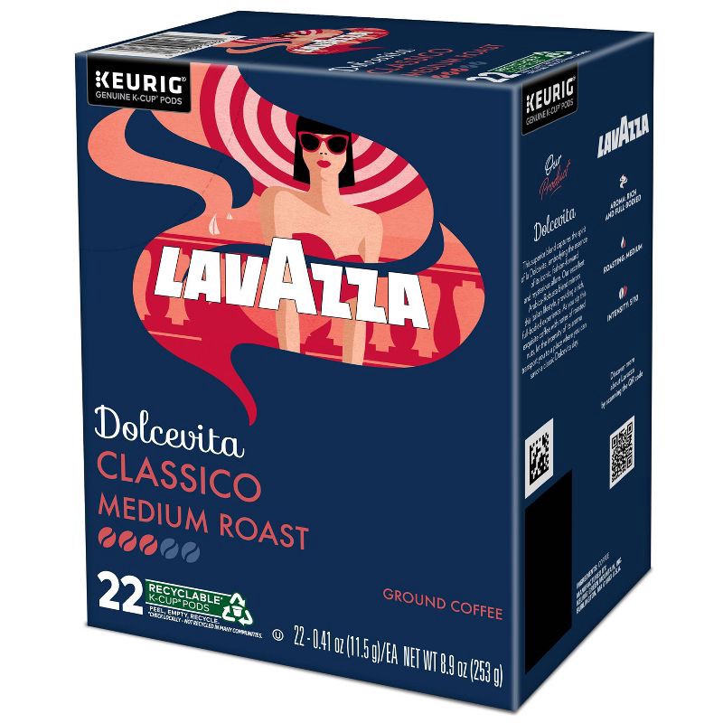 slide 13 of 14, Lavazza Classico Medium Roast Coffee Pods - 22ct, 22 ct