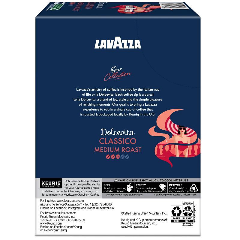 slide 14 of 14, Lavazza Classico Medium Roast Coffee Pods - 22ct, 22 ct