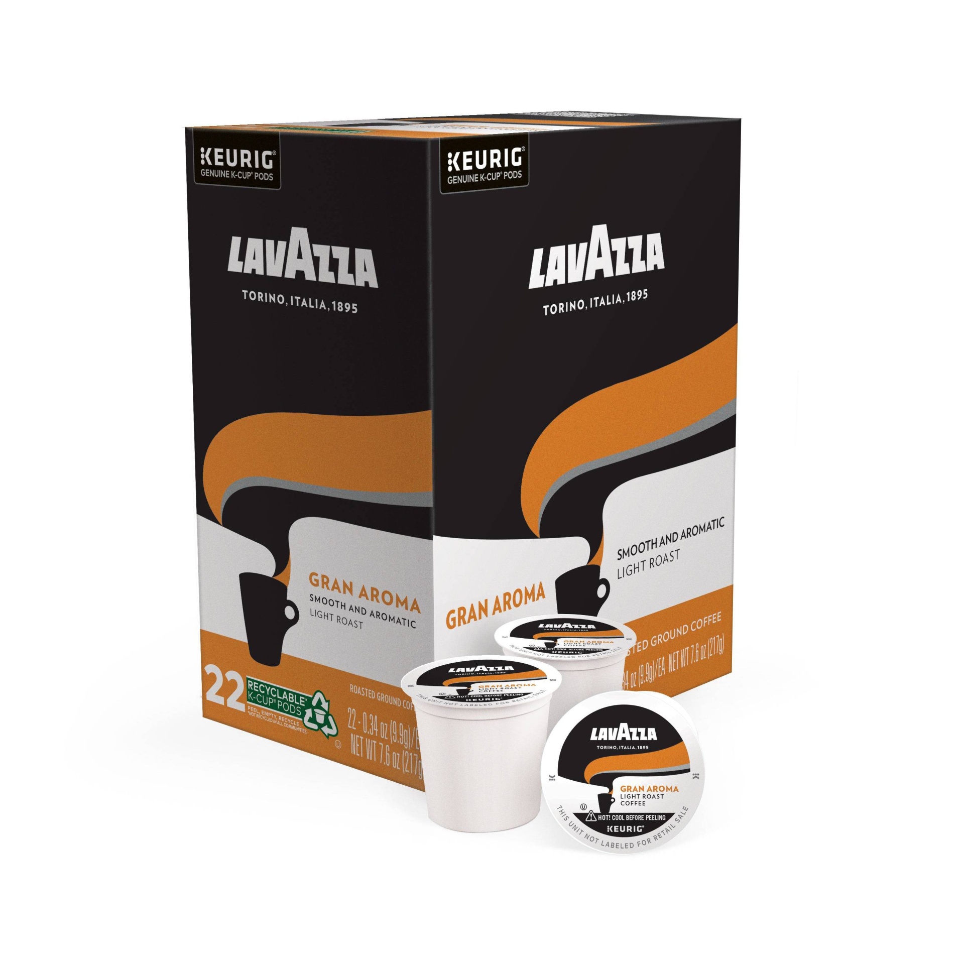 slide 1 of 4, Lavazza Gran Aroma Medium Roast Coffee - Keurig K-Cups, 22 ct