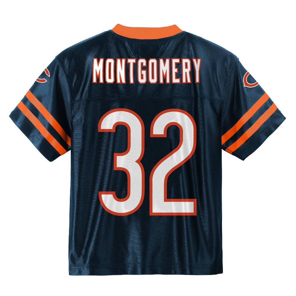 slide 3 of 3, NFL Chicago Bears Boys' Montgomery David Short Sleeve Jersey - XL, 1 ct