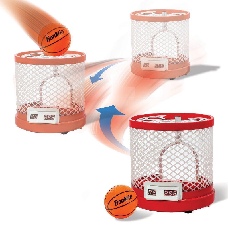 slide 5 of 10, Franklin Sports Runaway Floor Electronics Basketball Set, 1 ct