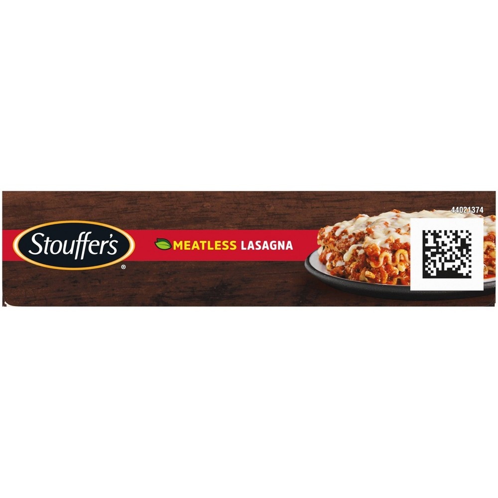 slide 7 of 9, Stouffer's Frozen Plant Based Protein Frozen Meatless Lasagna, 10.5 oz