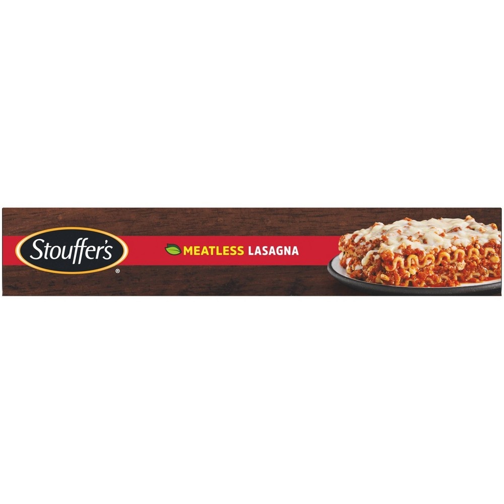 slide 8 of 9, Stouffer's Frozen Plant Based Protein Frozen Meatless Lasagna, 10.5 oz