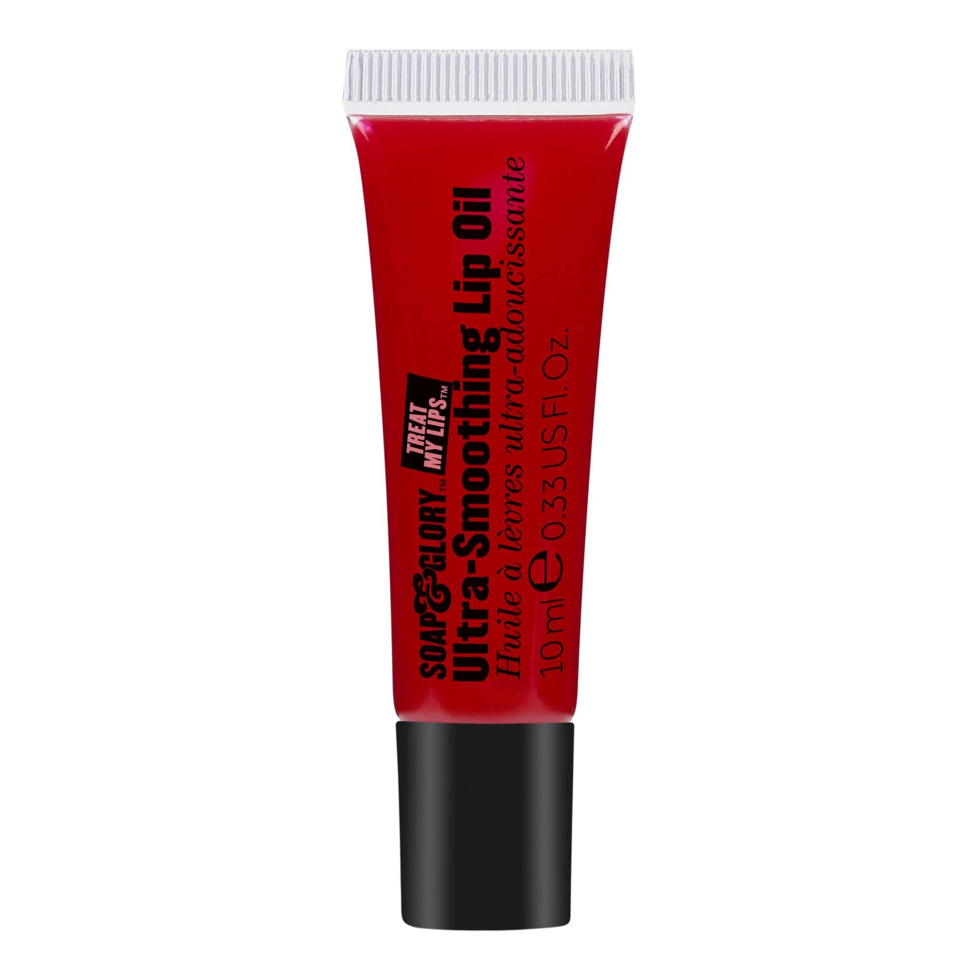 slide 1 of 6, Soap & Glory Treat My Lips Ultra Smoothing Lip Oil - Sheer Red - 0.33 fl oz, 1 ct