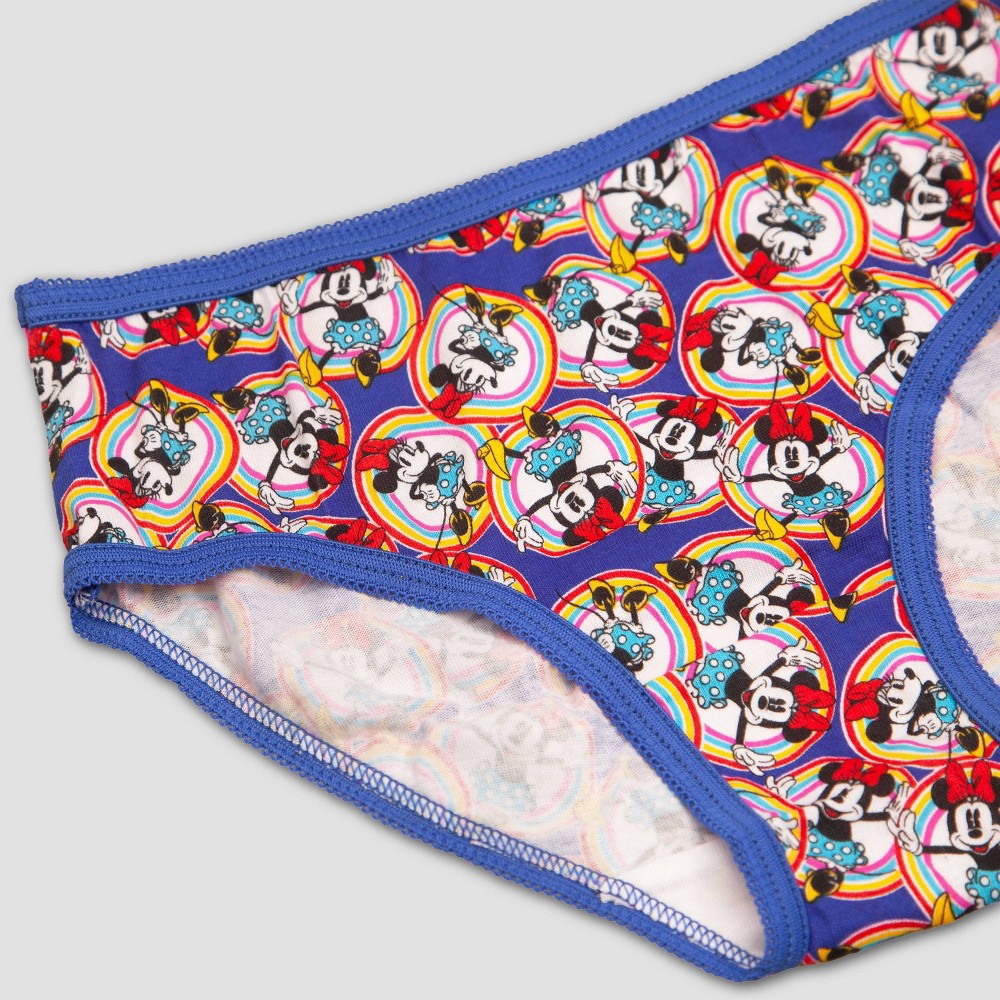 Girls' Minnie Mouse Dots 7pk Underwear - 8 7 ct