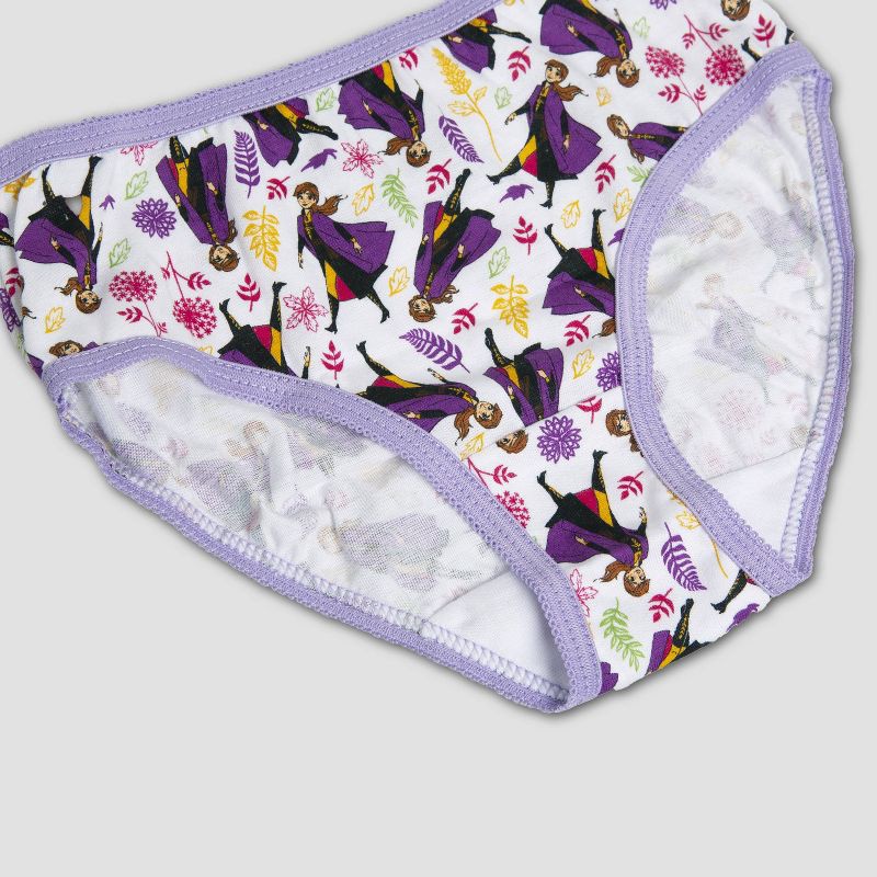 slide 3 of 5, Girls' Disney Frozen 7pk Underwear - 6, 7 ct