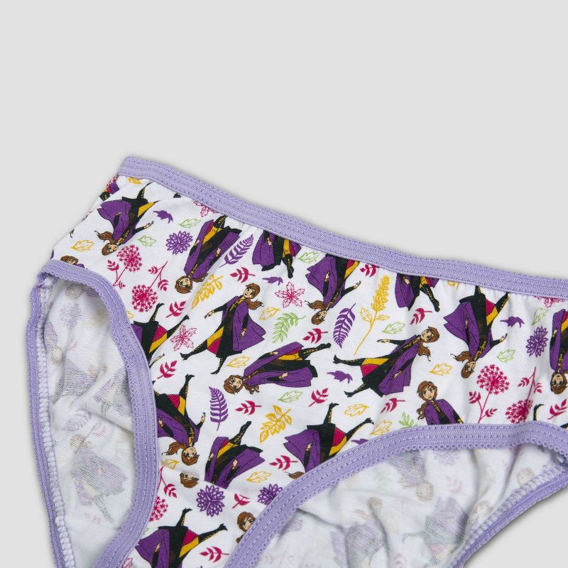 slide 4 of 5, Girls' Disney Frozen 7pk Underwear - 6, 7 ct