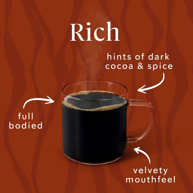 slide 5 of 7, Starbucks Sumatra Single Origin Dark Roast Keurig K-Cup Coffee Pods - 22ct, 22 ct