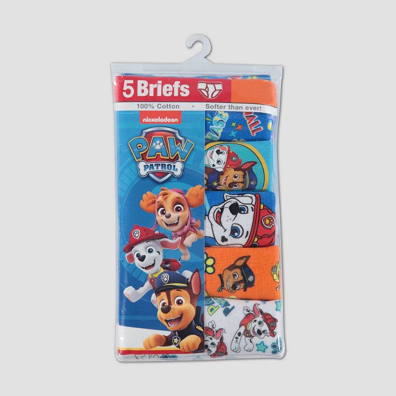 slide 3 of 3, Boys' PAW Patrol 5pk Underwear - 6, 5 ct