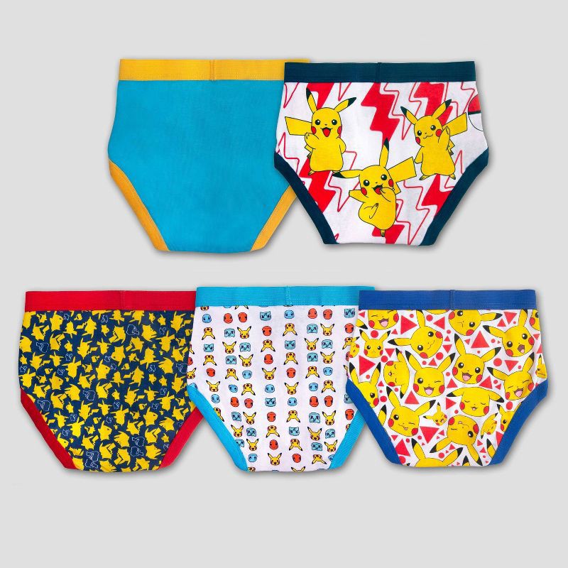 slide 2 of 3, Boys' Pokemon 5pk Underwear - 6, 5 ct