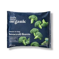 Organic Frozen Broccoli Florets - 10oz - Good & Gather™
