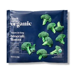 Organic Frozen Broccoli Florets - 10oz - Good & Gather™