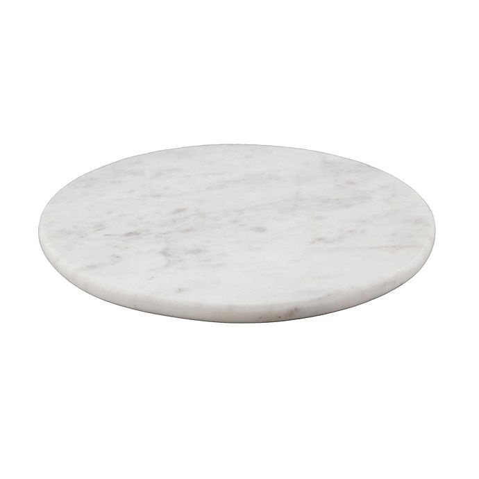 slide 3 of 3, Artisanal Kitchen Supply White Marble Trivet, 1 ct