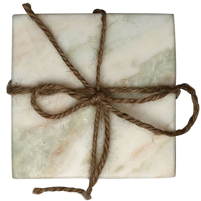 slide 2 of 2, Thirstystone Square Majestic Marble Coaster, 4 ct