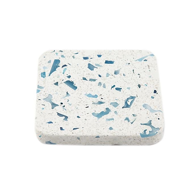 slide 1 of 1, Thirstystone Resin and Terrazzo Square Coaster, 1 ct