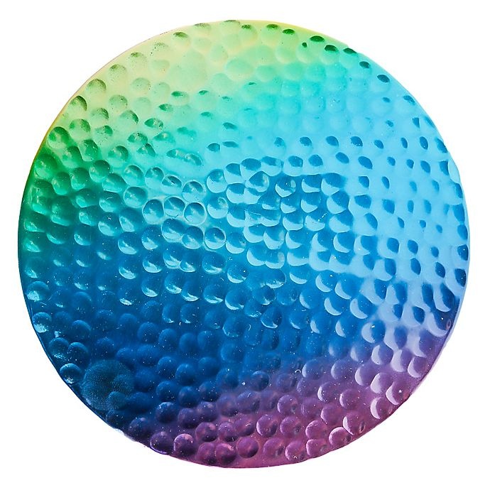 slide 2 of 2, Thirstystone Round Stainless Steel Coasters - Rainbow, 4 ct