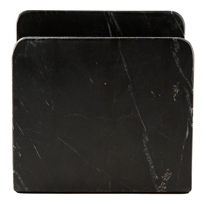 slide 2 of 2, Thirstystone ResourcesMarble Napkin Holder - Black, 1 ct