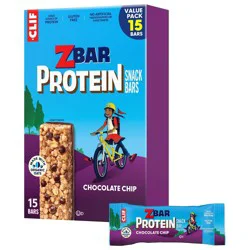 Zbar Protein Gluten Free Chocolate Chip Granola Snack Bars - 5g Protein - 19.05oz/15pk