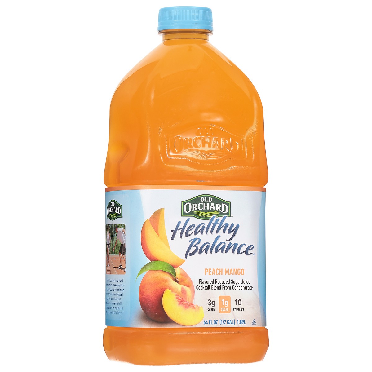 slide 2 of 11, Old Orchard Healthy Balance Diet Peach Mango Juice Cocktail 64 fl. oz. Bottle, 64 fl oz