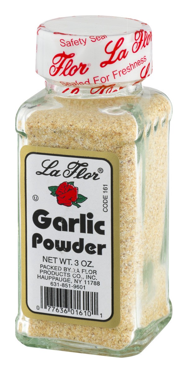 slide 4 of 9, La Flor Garlic Powder, 3 oz